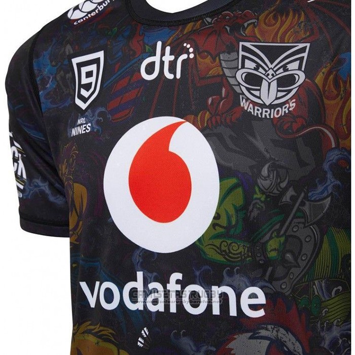 Camiseta Nueva Zelandia Warriors 9s Rugby 2020